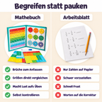 Magnetisches Mathebuch - Bruchrechnen leicht gemacht