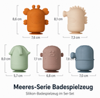 Badespielzeug spritzende Wassertiere 5-tlg.