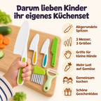Sicheres Küchenset für Kinder