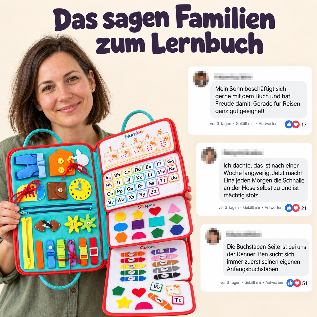 Montessori Spiel und Lern Buch
