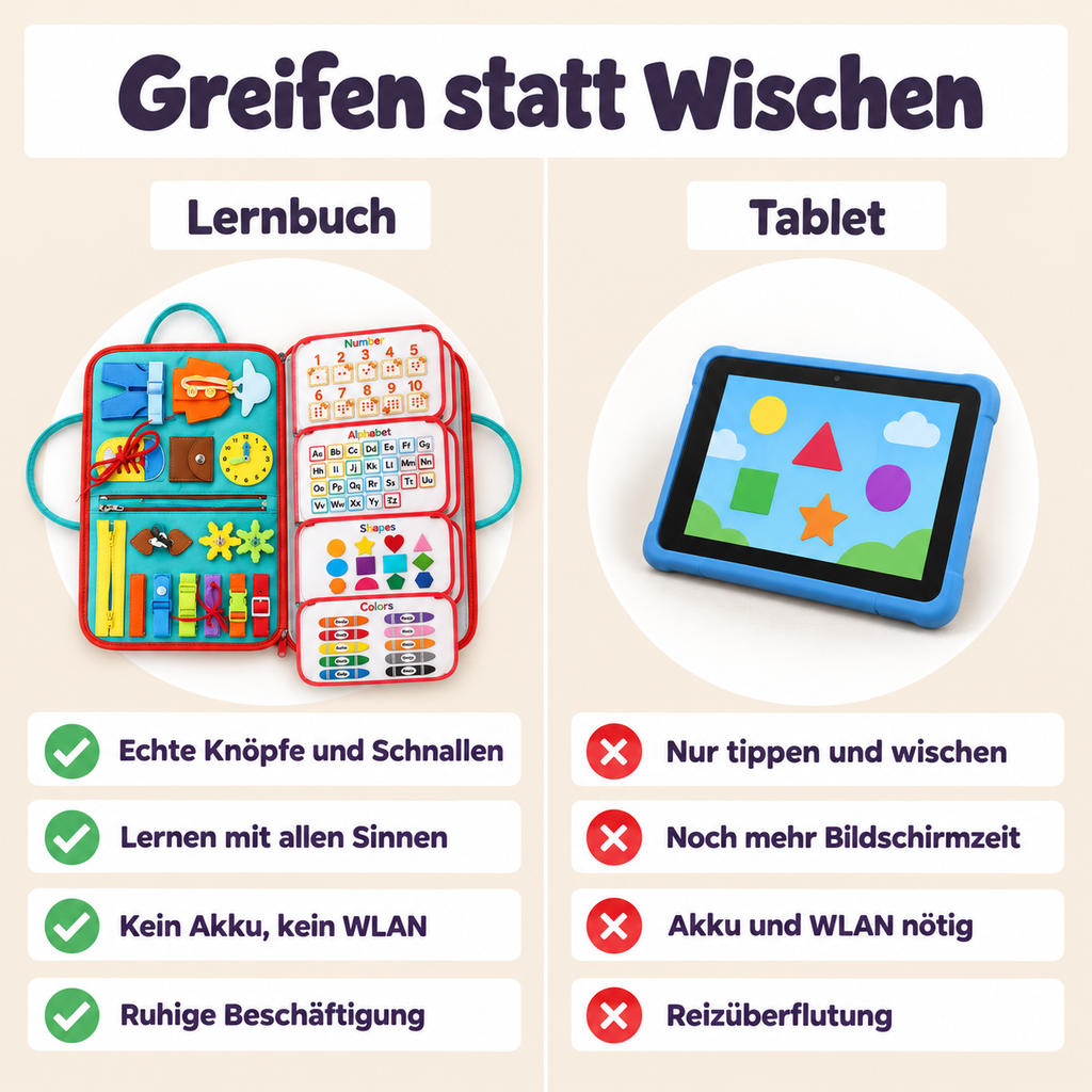 Montessori Spiel und Lern Buch