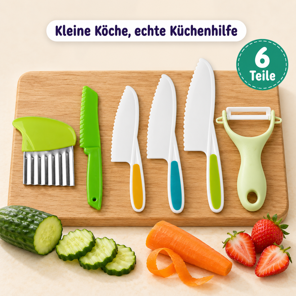 Sicheres Küchenset für Kinder