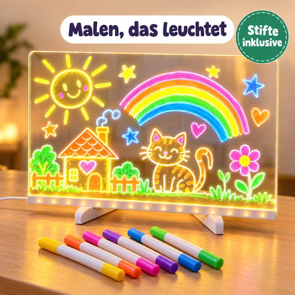 Magisches LED Zeichenbrett für Kinder