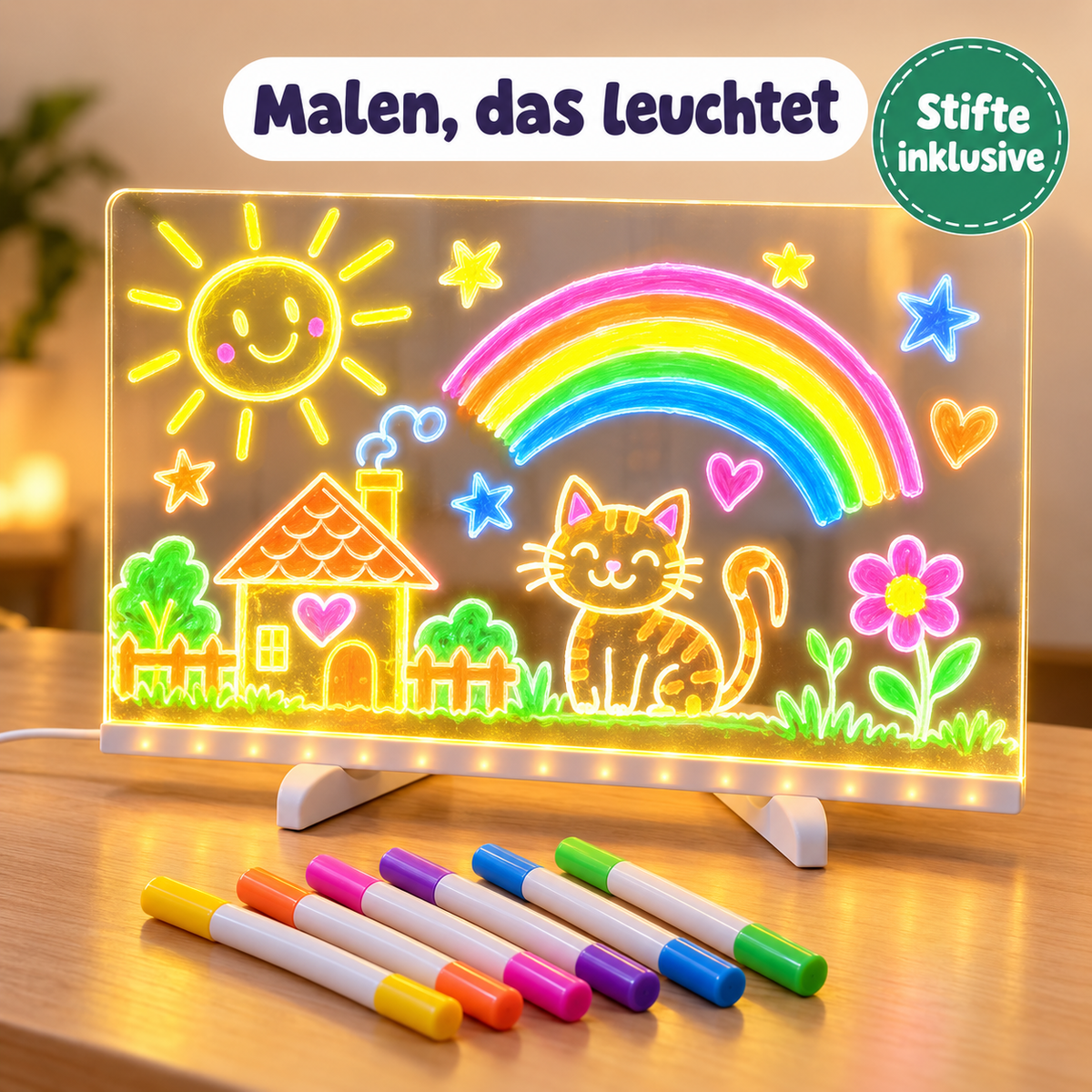 Magisches LED Zeichenbrett für Kinder