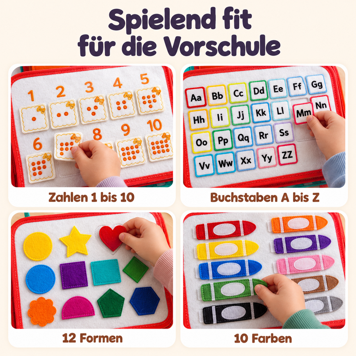 Montessori Spiel und Lern Buch