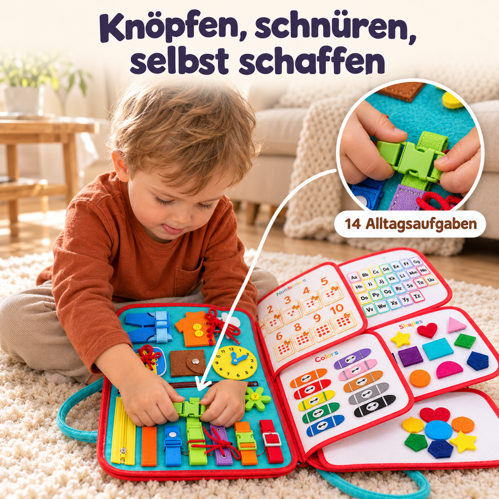Montessori Spiel und Lern Buch