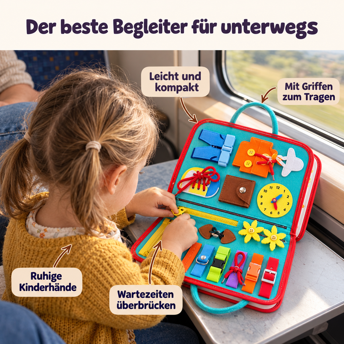 Montessori Spiel und Lern Buch