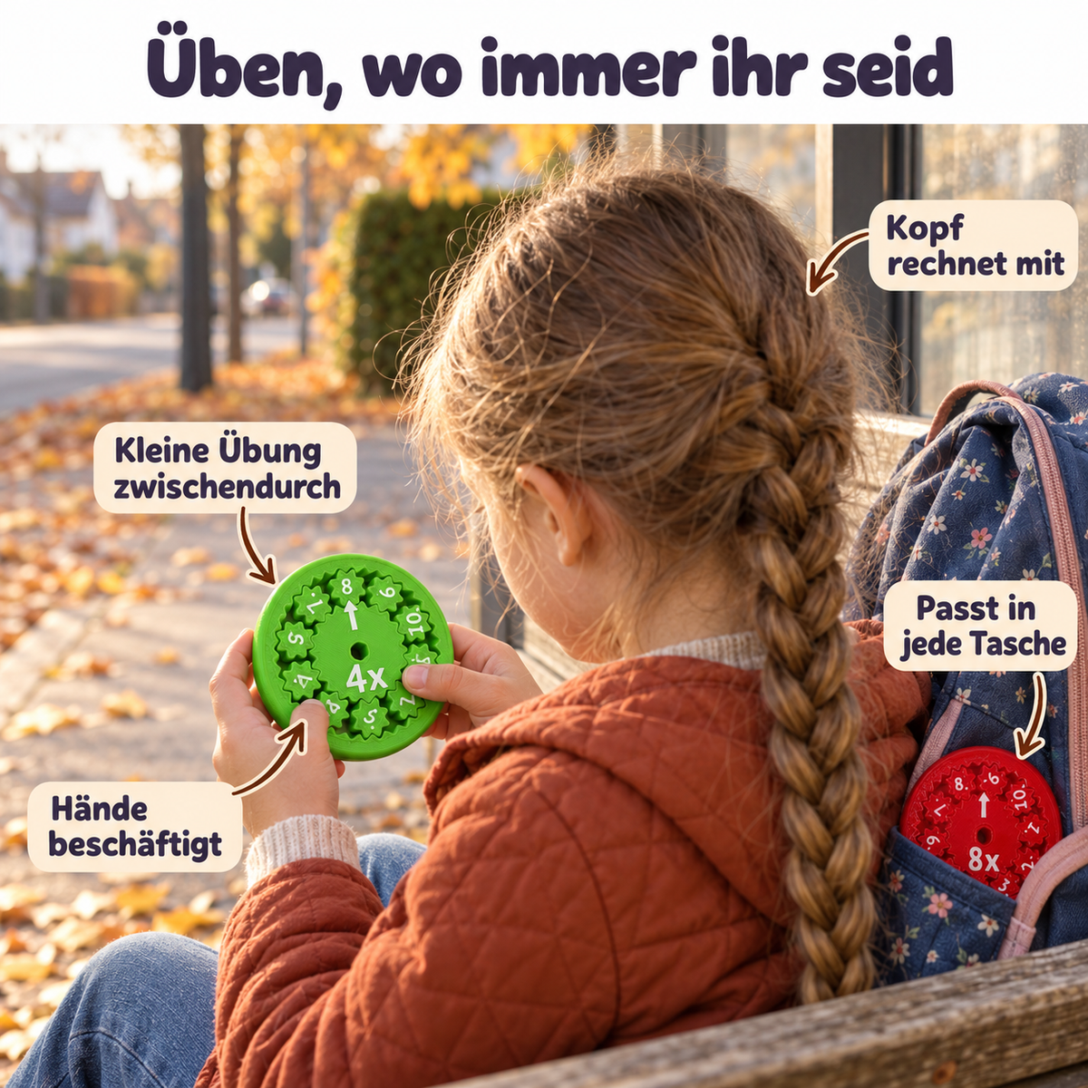 Mathe Fidget Spinner - Spielerisch Mathe Lernen