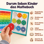 Magnetisches Mathebuch - Bruchrechnen leicht gemacht